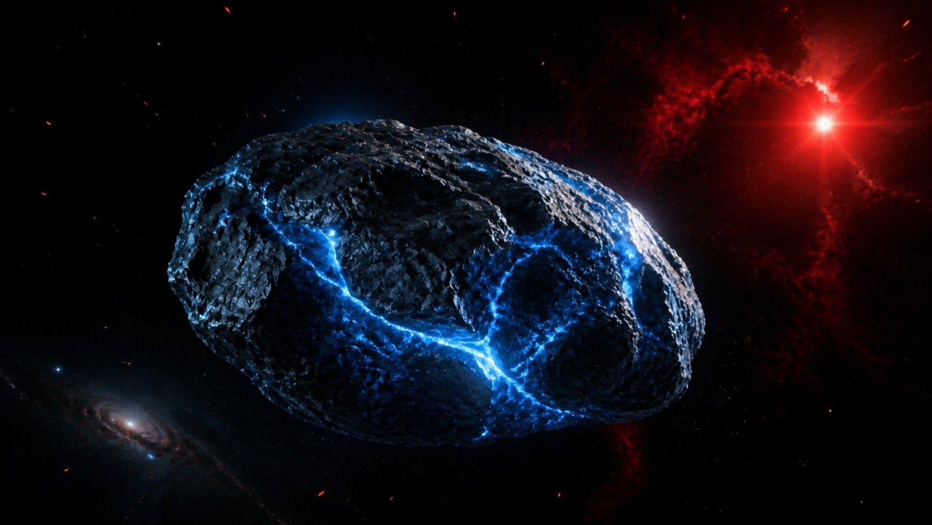Fragment 3D cristallisé — rendu de l'animation immersive de Novellum